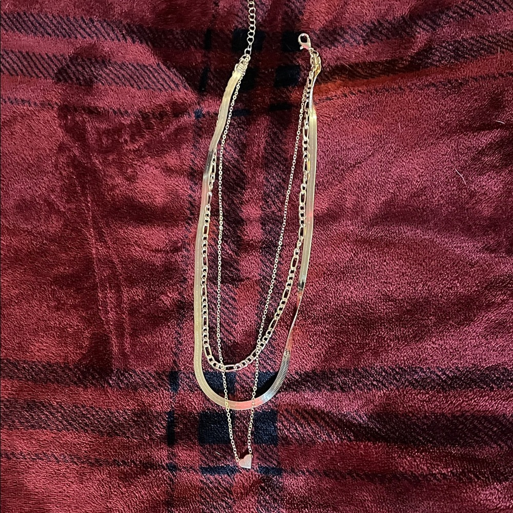 Elegant Gold Layered Necklace